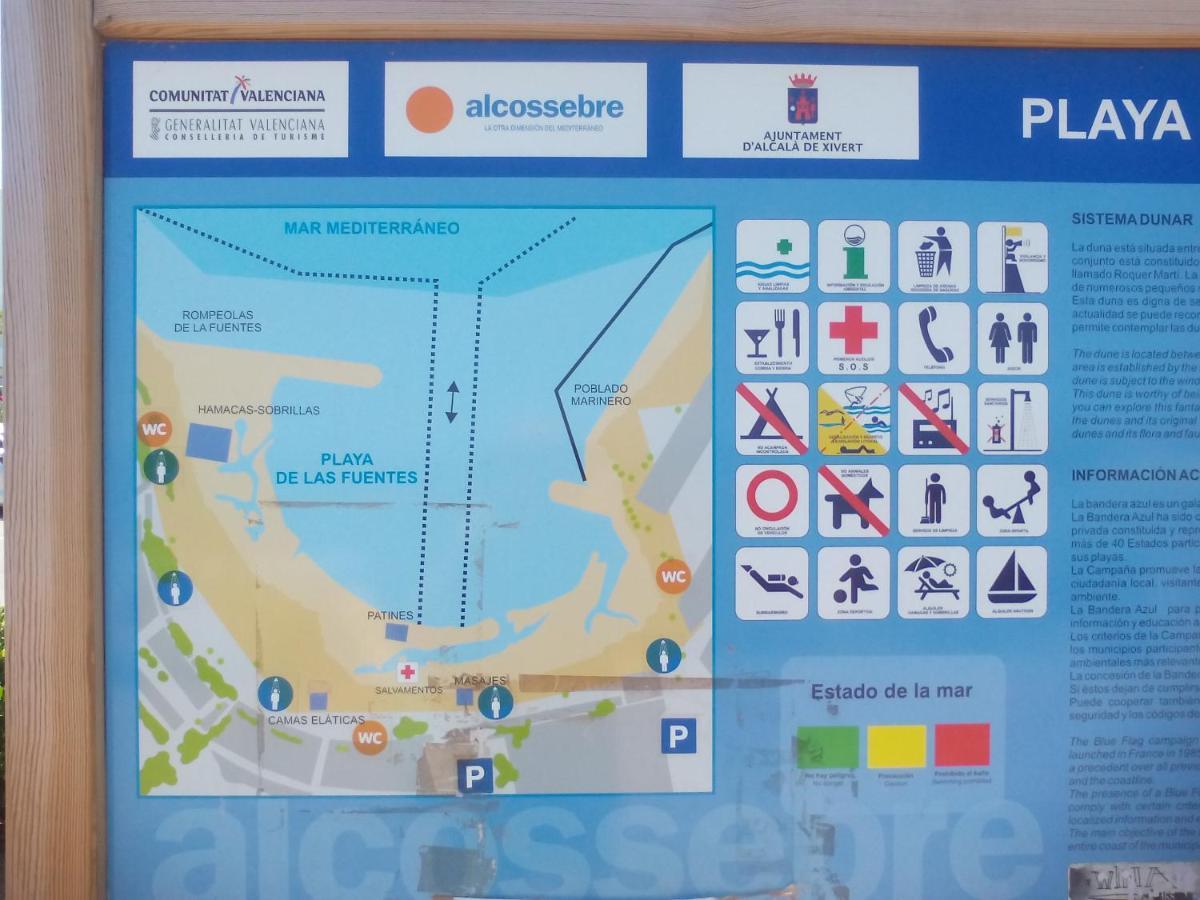 Apartamentos Alcossebre "El Faro Apartaments Alcossebre" Piscina, Playa Y Diversion Eksteriør bilde